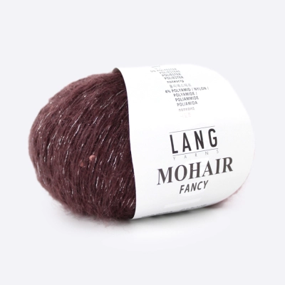 Пряжа Lang Yarns Mohair Fancy (989.0063, Бургунди)