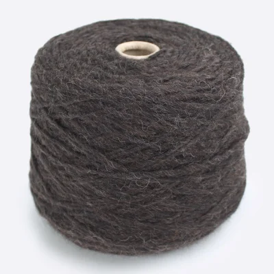 Бобина BELLONE Pecci Filati  ( 45% меринос, 25% альпака, 30% ПЭ), 120 м. (706, Брауни)