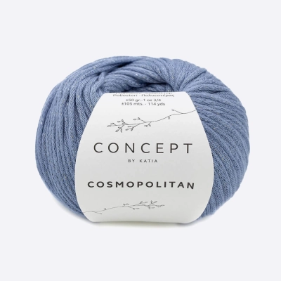 Пряжа Katia Cosmopolitan (1185.84, Джинс) Пряжа Katia Cosmopolitan (1185.84, Джинс)