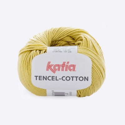 Пряжа Katia Tencel-Cotton (1080.27, Шафран)