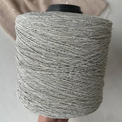 Бобина Pasha Papasha (42% хлопок, 20% лен, 24% Пл, 14% Па), 240 м. (10111, Ртуть)