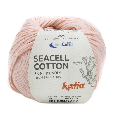 Пряжа Katia Seacell-Cotton (1178.103, Пудра)