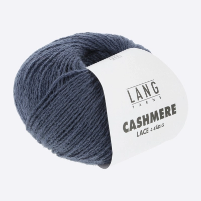 Пряжа Lang Cashmere Lace (883.0234, Темный деним)