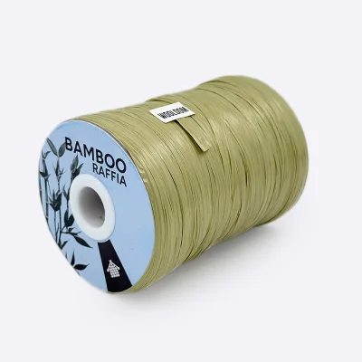Рафия Bamboo Raffia (МТ 057, Матовая олива)
