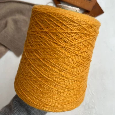 Бобина Coarsehair by Loro Piana (100% кашемир) (56445 Pigliato, Желток)