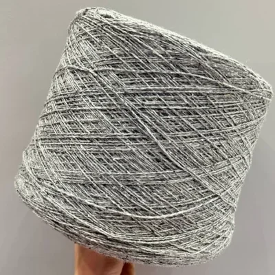 Бобина твид Pirle (55% меринос, 25% шелк, 10% вискоза, 10% Па), 750 м. (Grigio, Медиум грей)