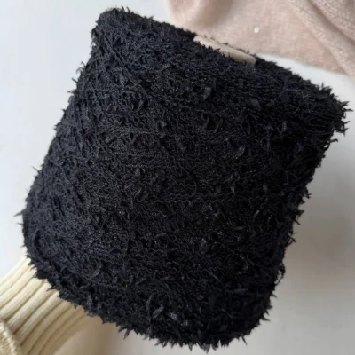 Бобина Dorani Fix (55% хлопок, 45% ПА), 420 м (002833, Черный лебедь)