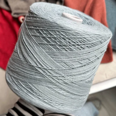 Бобина Cotolino (60% лен, 40% хлопок) 340 м. (5134, Голубой лед)