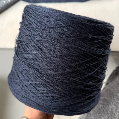 Бобина Love Flax by Millefili (70% лен, 30% вискоза), 440 м. (Navy, Ночной сапфир)