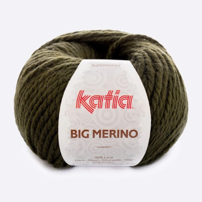 Пряжа Katia Big Merino (778.17, Хвоя)