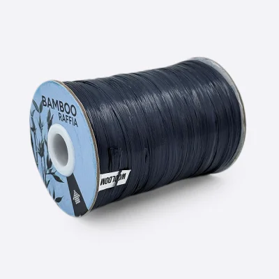 Рафия Bamboo Raffia (МТ 039, Синий графит)