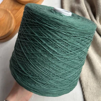 Бобина Cotolino (60% лен, 40% хлопок) 340 м. (5084, Базилик)