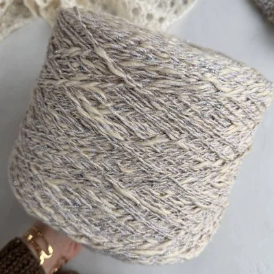 Бобина Bigger Granprix (64% хлопок, 30% вискоза, 6% Пм), 200 м. (3565, Фиалка с серебром)