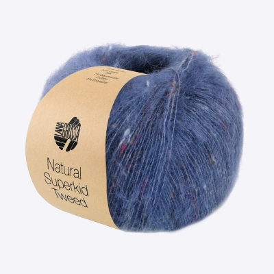 Пряжа Lana Grossa Natural Superkid Tweed (63739, 619 Плутон)