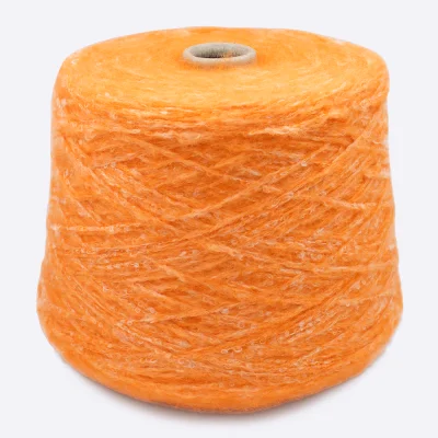 Бобина Hugo by Lanificio dell'Olivio (38% меринос, 34% хлопок, 28% ПА), 320 м. (259, Мандарин)