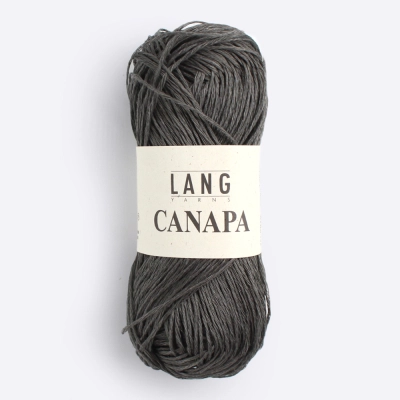 Пряжа Lang Canapa (987.0070, Асфальт в саванне)
