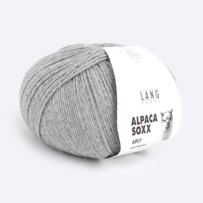 Пряжа Lang Alpaca Soxx 6-Fach/6-Ply (1087.0003, Пепельный)