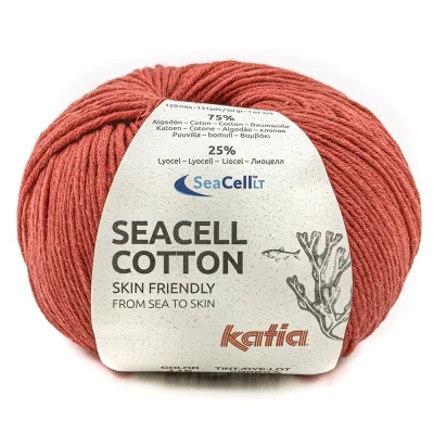 Пряжа Katia Seacell-Cotton (1178.116, Рубин)