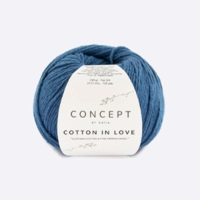 Пряжа Katia Cotton in Love (1249.63, Петроль)