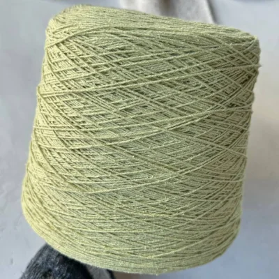 Бобина Bourette Silk '26 (100% буретный шелк) (14809, Кресс-салат)