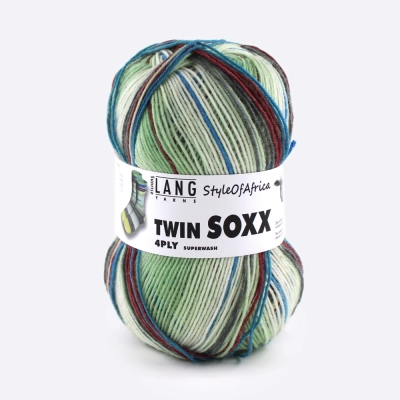 Пряжа Lang Yarns Twin Soxx (303, Луговая тропа)