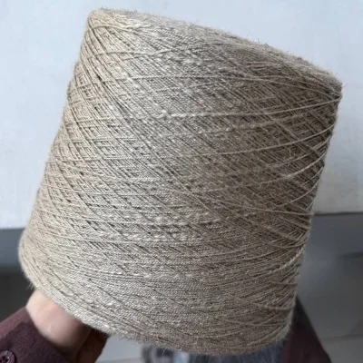 Бобина Rustichino (67% вискоза, 33% лен), 450 м. (143, Бискотти)