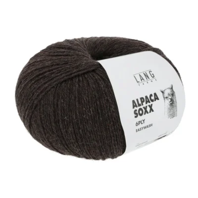 Пряжа Lang Alpaca Soxx 6-Fach/6-Ply (1087.0068, Маренго)