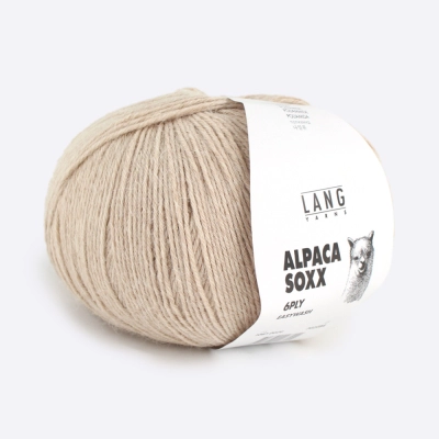 Пряжа Lang Alpaca Soxx 6-Fach/6-Ply (1087.0026, Слоновая кость)