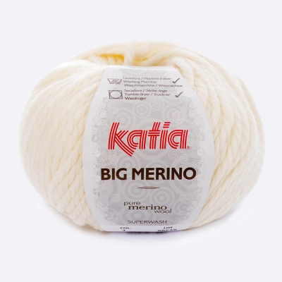 Пряжа Katia Big Merino (778.3, Экрю)