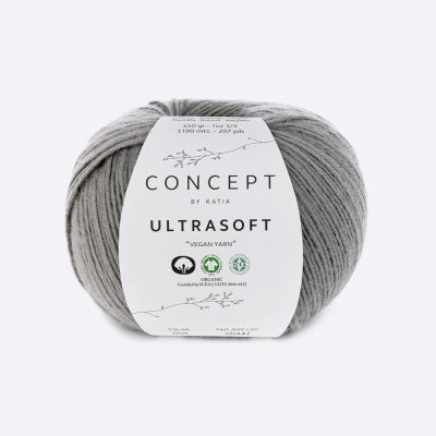 Пряжа Katia Ultrasoft (1176.58, Грифельный мрамор)