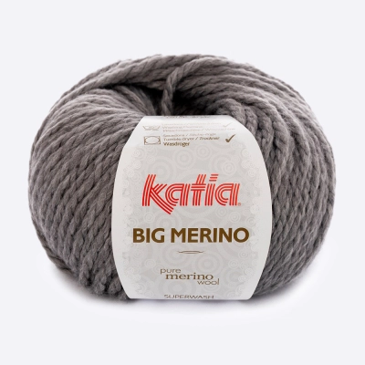 Пряжа Katia Big Merino (778.12, Грифель)