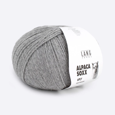 Пряжа Lang Alpaca Soxx 6-Fach/6-Ply (1087.0096, Серый медиум)