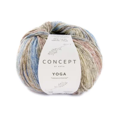 Пряжа Katia Yoga (1201.208, Древесный ручей)