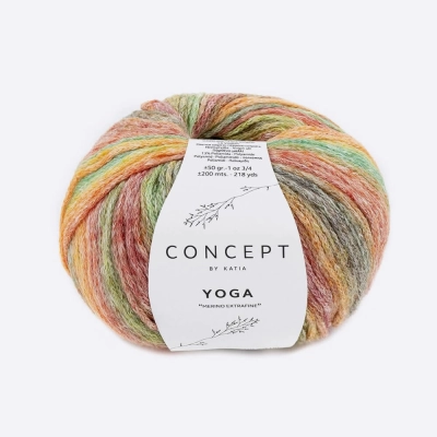 Пряжа Katia Yoga (1201.204, Осенний вальс)