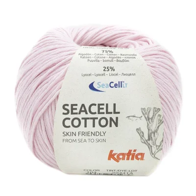 Пряжа Katia Seacell-Cotton (1178.104, Персиковый пушок)