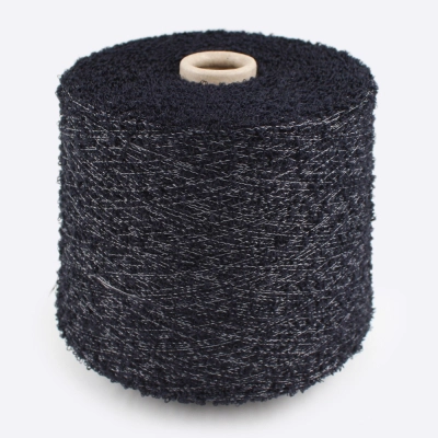 Бобина шелк Rubino (97% шелк, 3% Па), 600 м. (233, Синий мел)