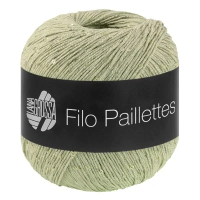 Пряжа Lana Grossa Filo Paillettes (12, Фенхель)