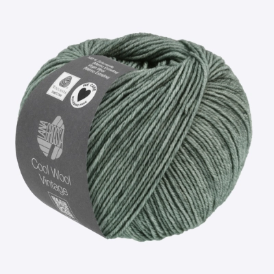 Пряжа Lana Grossa Cool Wool Vintage (60382, 7368 Сальвия)