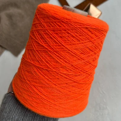 Бобина Coarsehair by Loro Piana (100% кашемир) (220111, Неоновый апельсин)