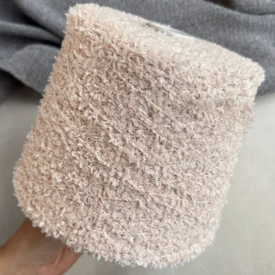 Бобина реснички Girello, 180 м. (2235, Сливочный)