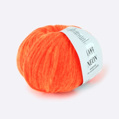 Пряжа Lang Neon (1055.0061, Электрический персик)