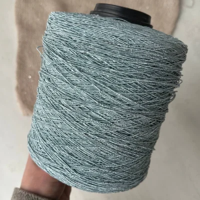 Бобина Pasha Papasha (42% хлопок, 20% лен, 24% Пл, 14% Па), 240 м. (10110, Итальянское небо)