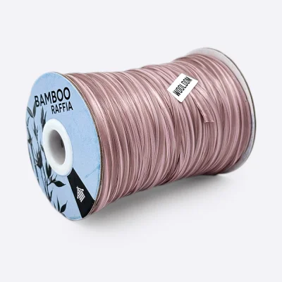 Рафия Bamboo Raffia (МТ 134, Розовое какао)