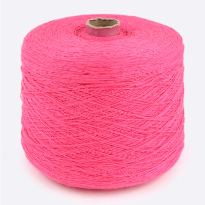 Бобина вискоза Somelos mix-fios 30/2 (90% вискоза, 10% Па), 1500 м. (M 3094 3095 3096, Маджента)