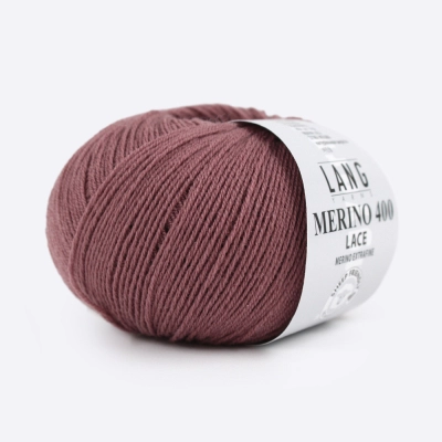Пряжа Lang Yarns Merino 400 Lace (796.0048, Пыльный розовый)