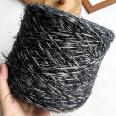 Бобина Soft Padla (50% меринос, 50% ПА), 200 м.М (W 506 Antracyte, Антрацит)