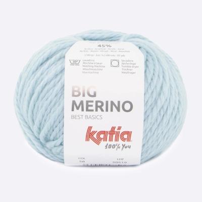 Пряжа Katia Big Merino (778.58, Небесный)