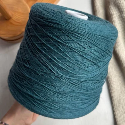 Бобина Cotolino (60% лен, 40% хлопок) 340 м. (6117, Петроль)