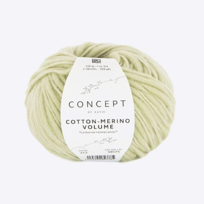 Пряжа Katia Cotton-Merino Volume (1296.213, Кардамон)