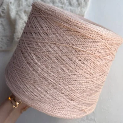 Бобина Joyce by Lineapu (76% хлопок, 24% вуаль), 550 м. (14723, Пичи)